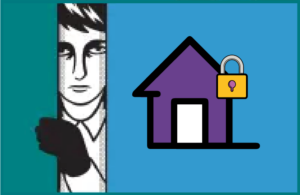 You feel safe in your home.  Your home is secure and you feel safe from crime, violence, abuse or pressure/telephone selling. 