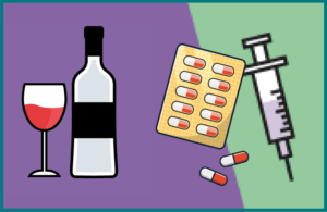 You can manage your alcohol intake, and do not need to use recreational drugs/ other substances/ not prescribed (i.e. drugs not from a doctor) to help you cope with life through the day.