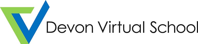 Devon virtual school logo