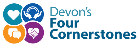 Devon's Four Cornerstones logo