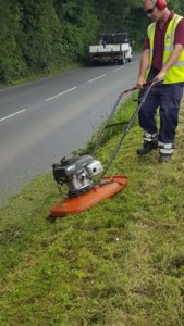 Grass cutting