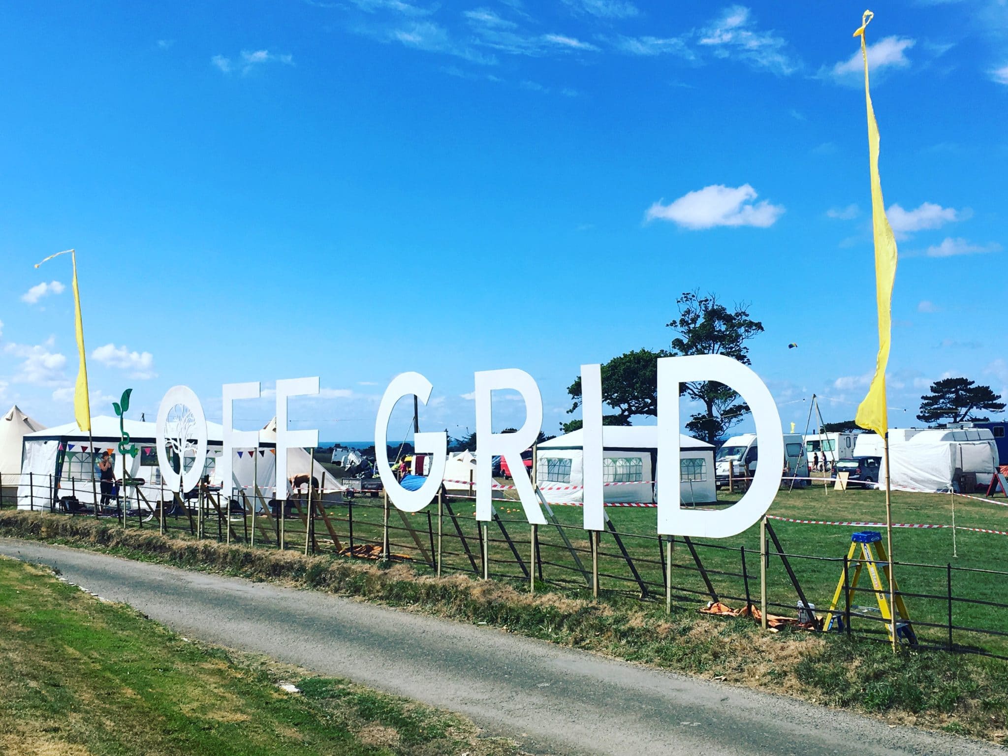 Off Grid signage Economy, enterprise and skills