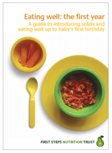 Eating well - the first year guide