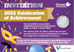 2022 Celebration of Achievement Invitation