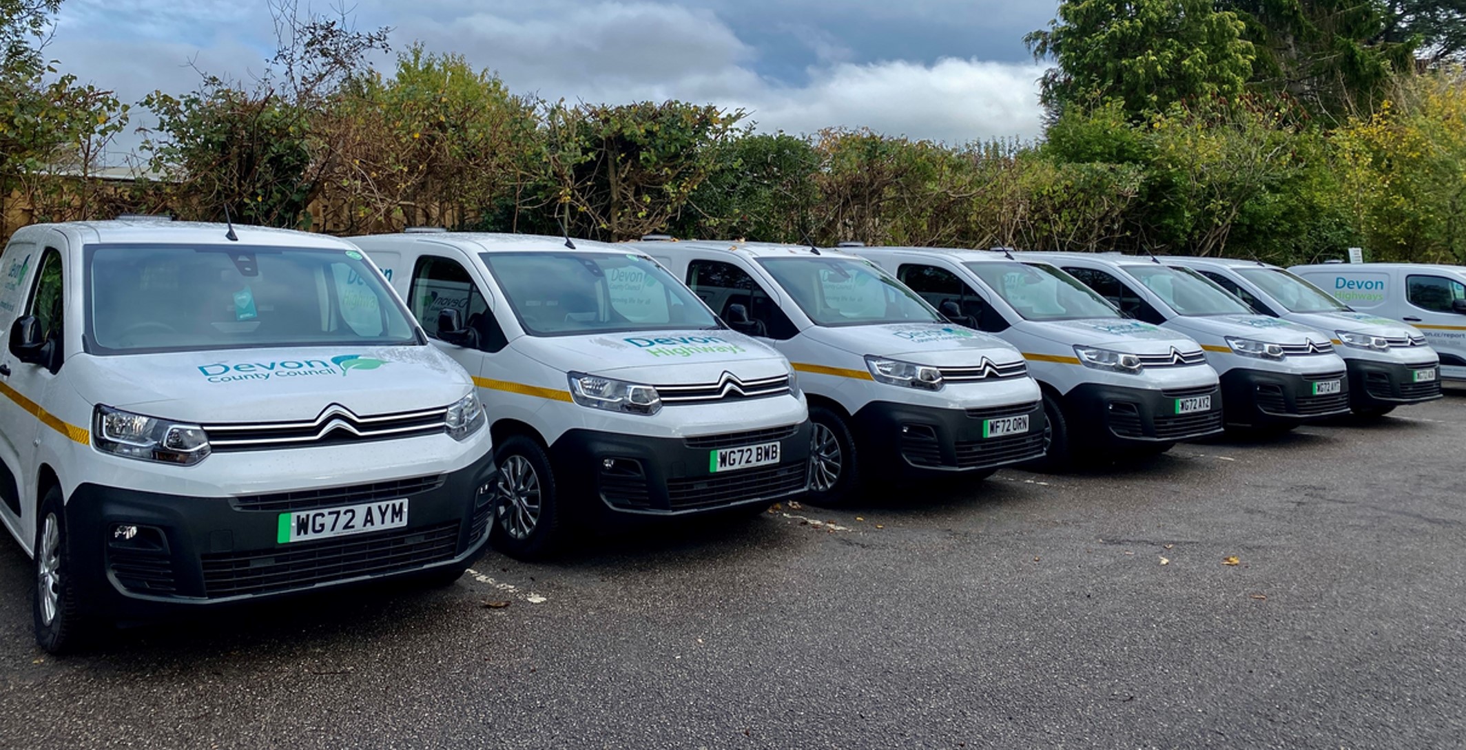 DCC electric vehicle fleet for highways