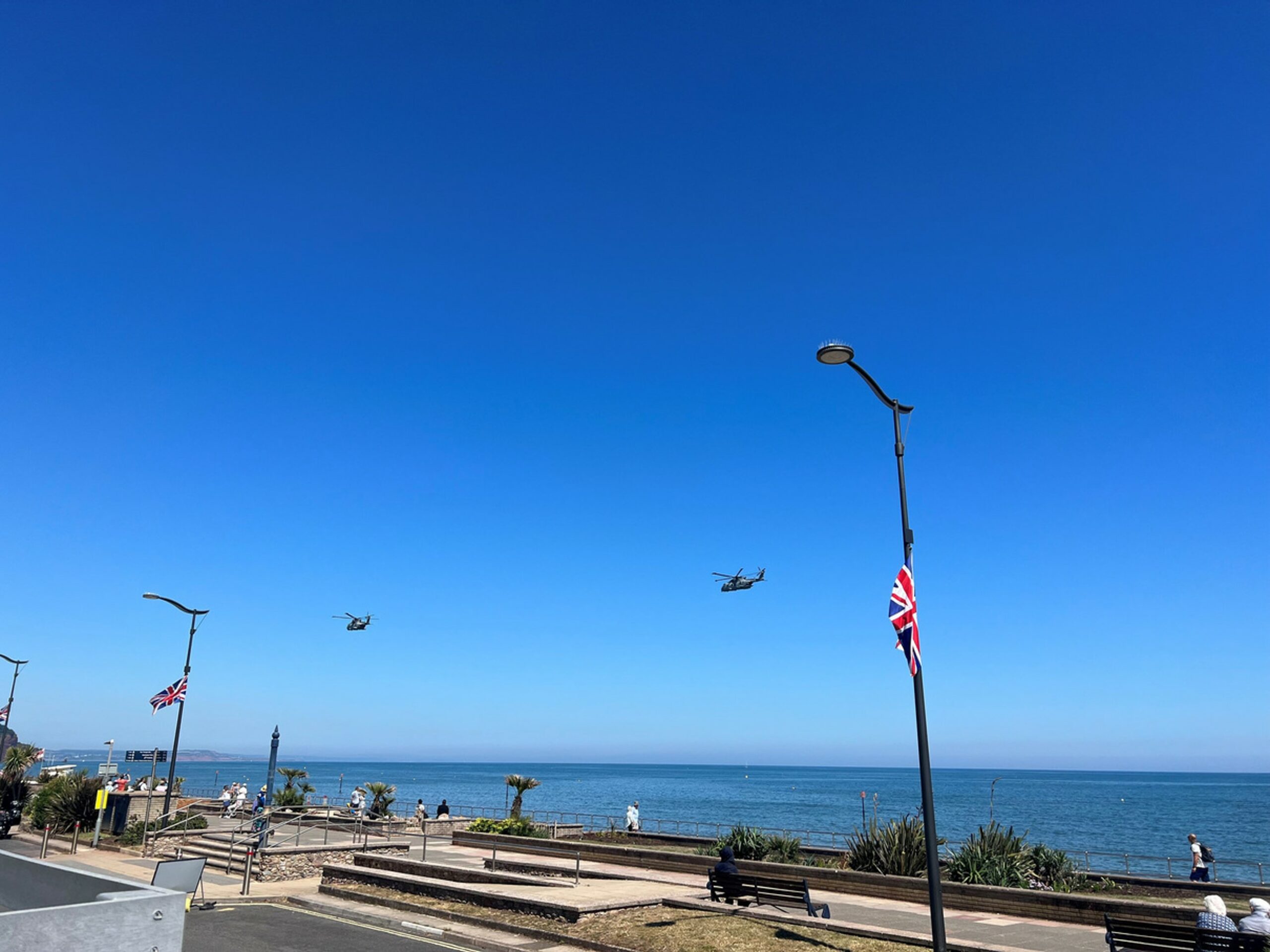 LED street lights at Teignmouth