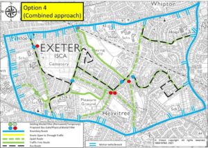 Map of Option 4 proposals