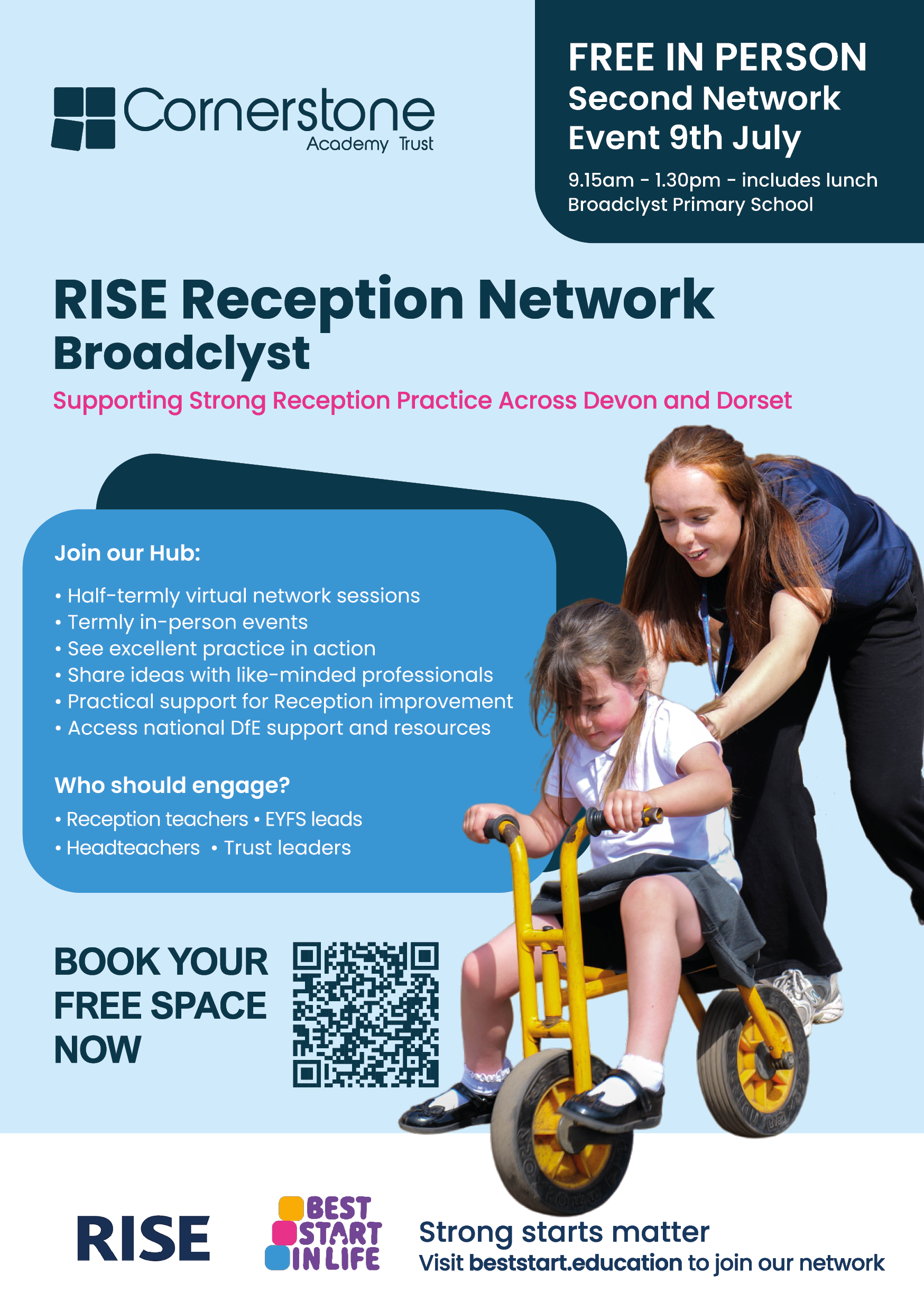 Rise reception network morning