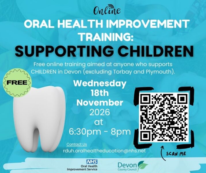 oral health training poster
