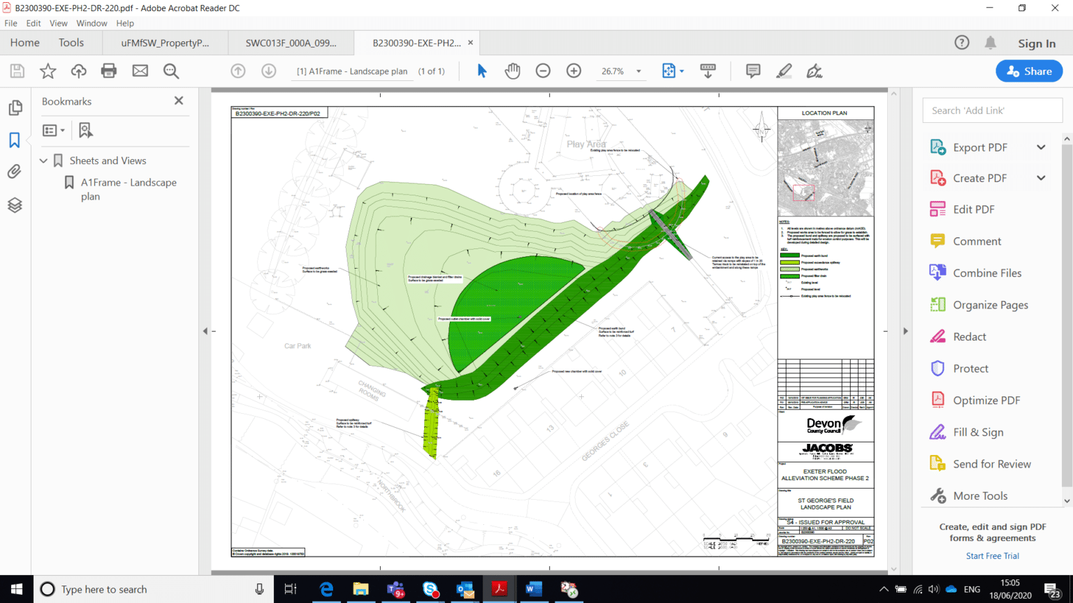Exeter Northbrook Flood Scheme Flood Risk Management