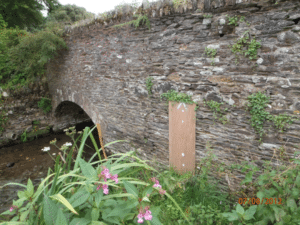 Photo of completed culvert