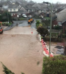 Flooding as a result of storms Brendan, Dennis and Jorge in January/February 2020