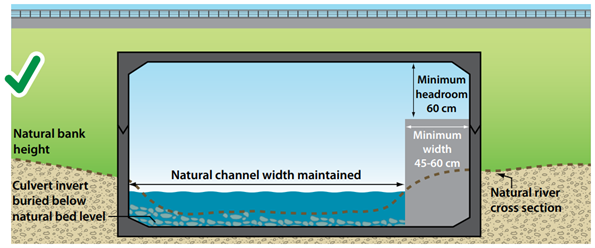 Culvert Guidance for mammal passage provision