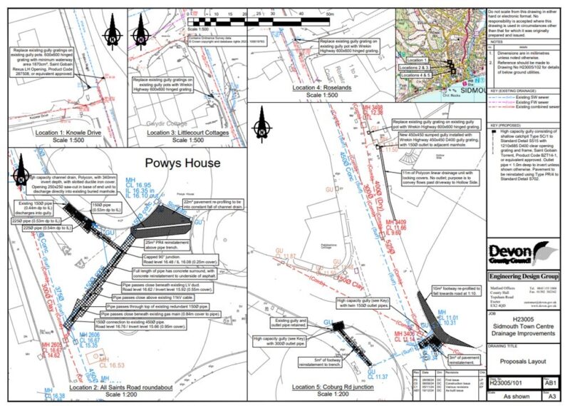 Planning document for the proposed works at Coburg Road