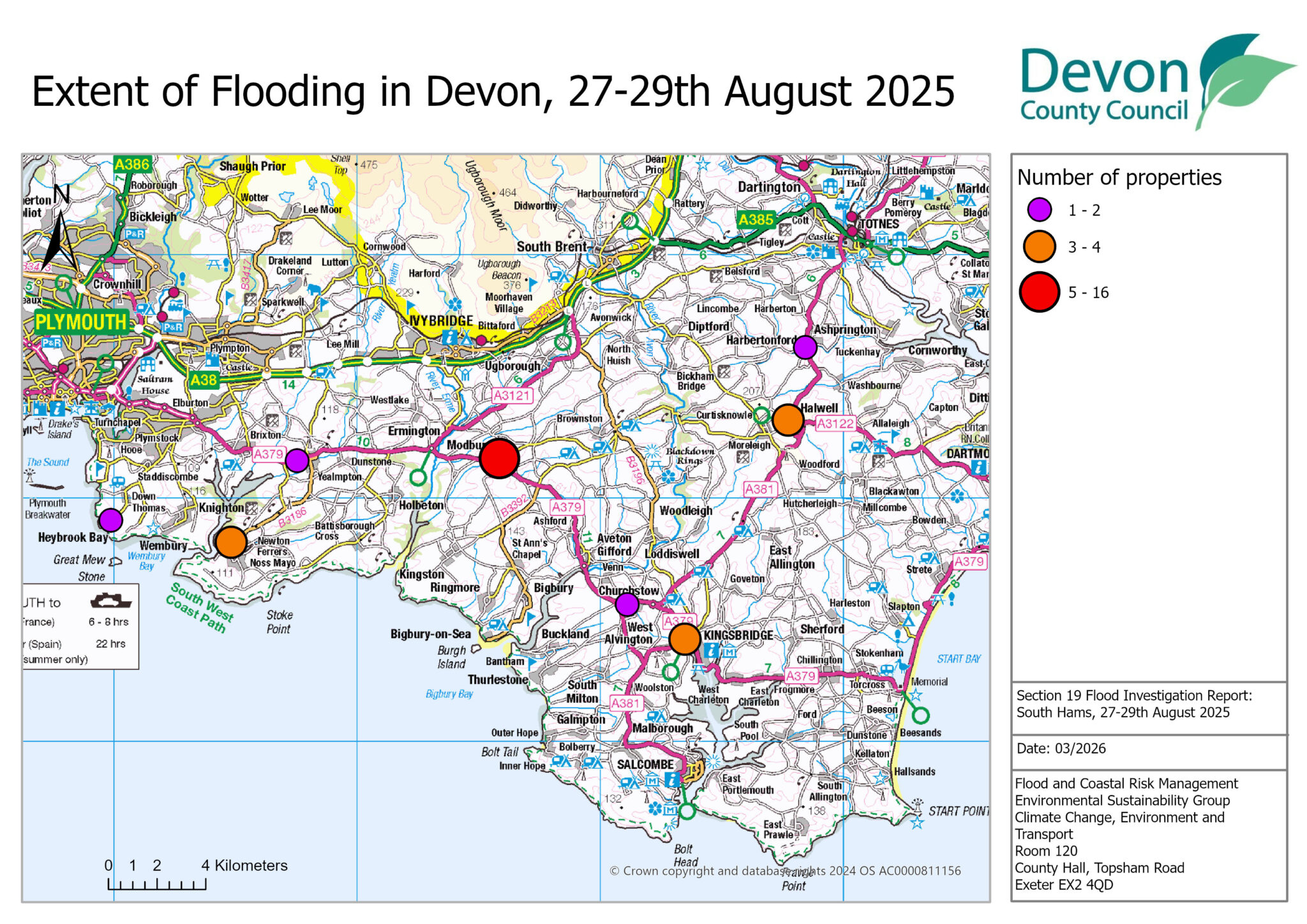 South Hams Flood 27-29th August 2025 - Flood Risk Management