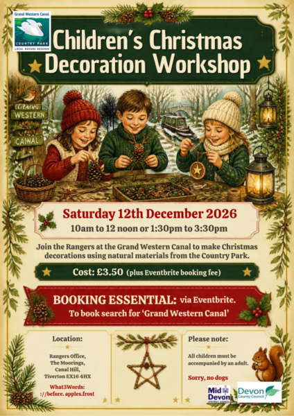 Events - 2026 Children's Christmas Decoration Workshop poster