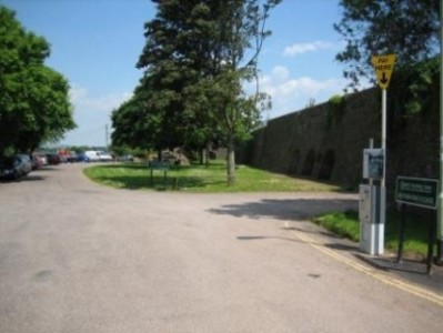 The car park at the Canal