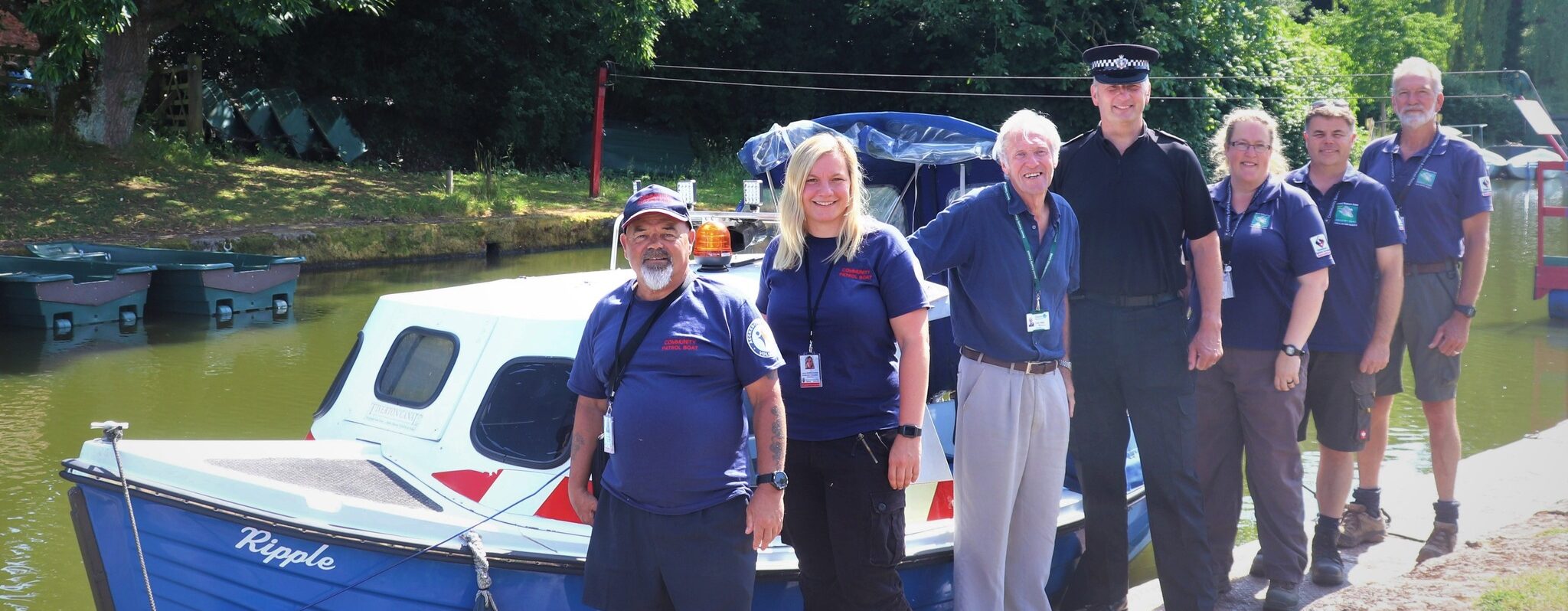 Canal Rangers Team and our Community Patrol Boat volunteers 