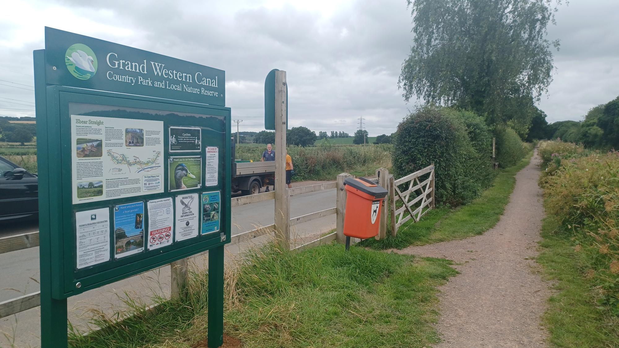 New Noticeboard installed at Ebear straight.