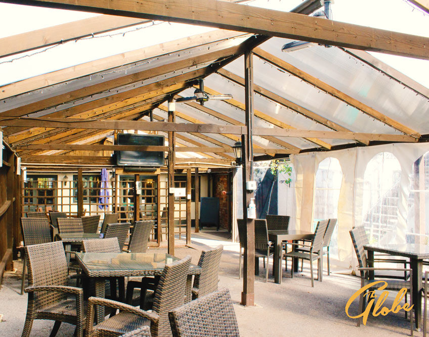 The Globe Inn - outdoor seating / event space