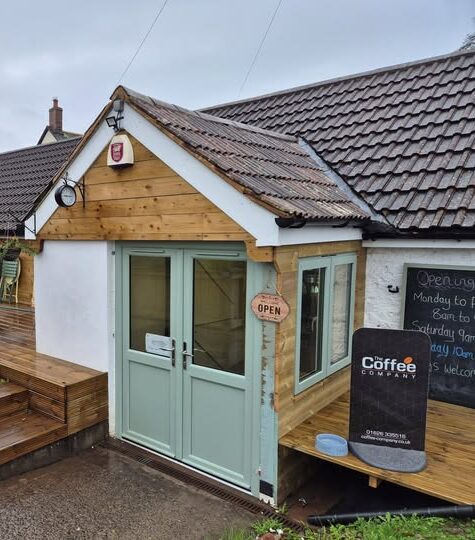 Lazy Hare Deli & Farm Shop entrance