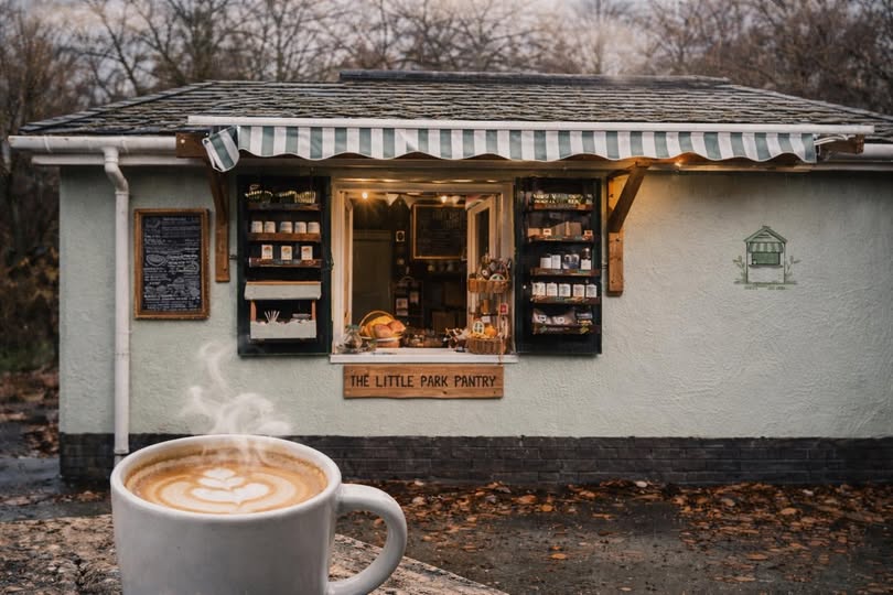 The Little Park Pantry in Sampford Peverell Play Area