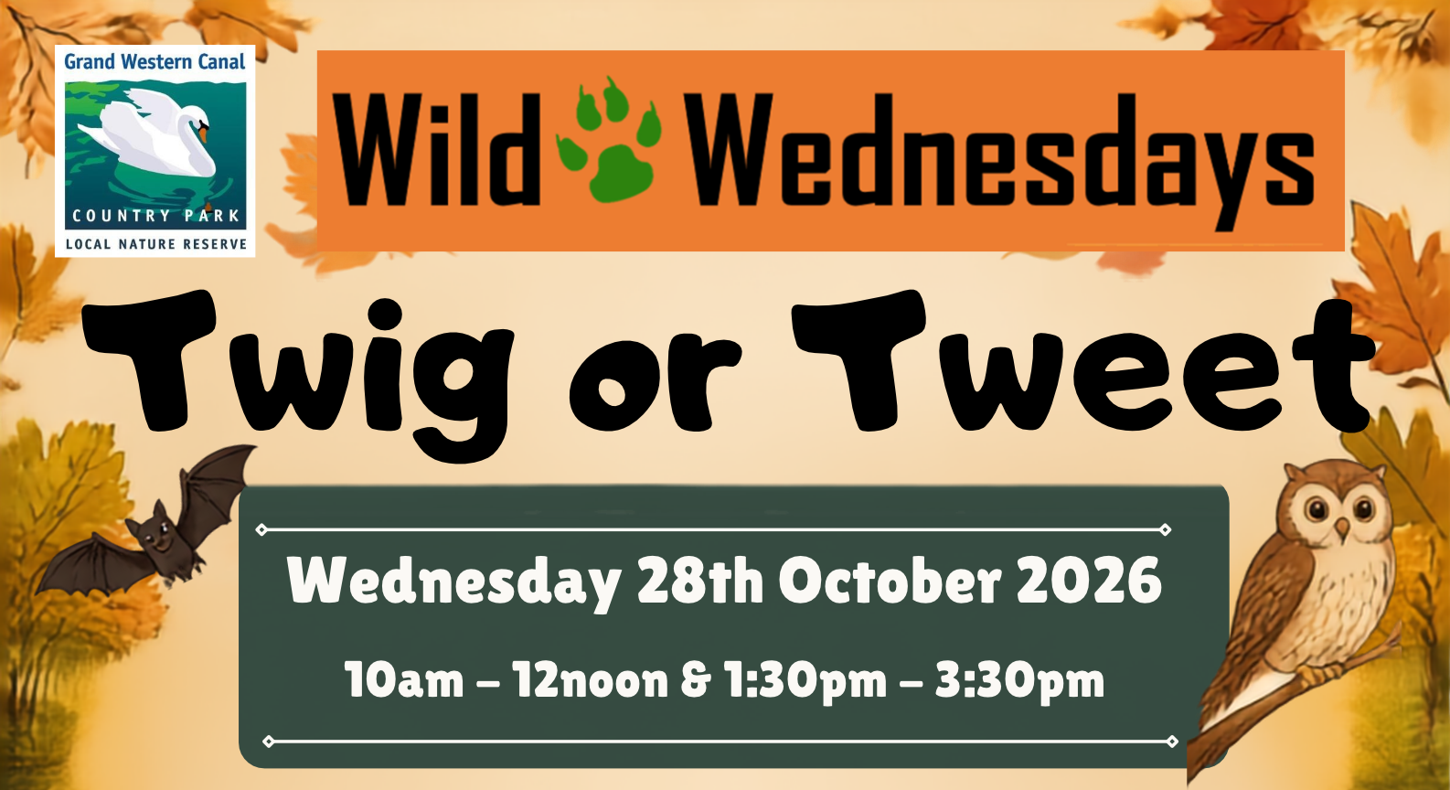 Events - Twig or Tweet Poster