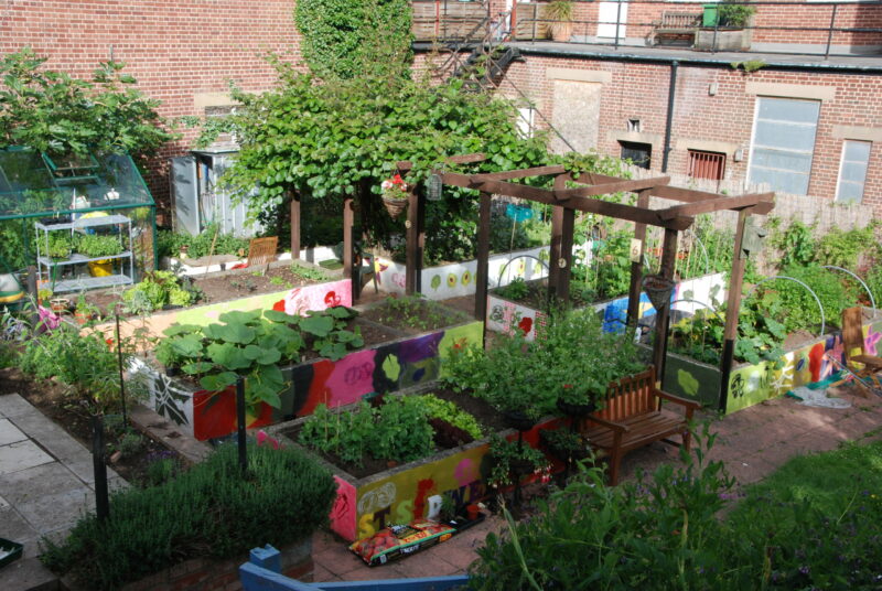 photo of st sidwells garden