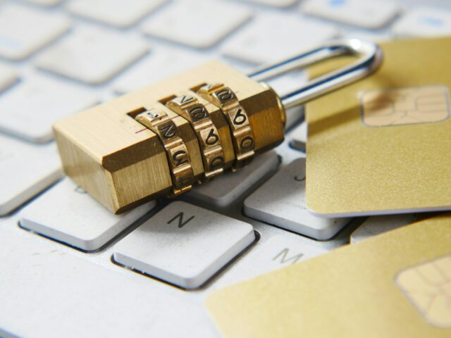 image of lock on a keyboard