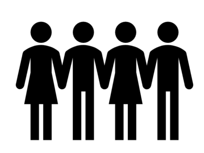 icon of people holding hands