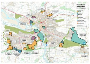 Barnstaple map