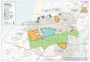 Northam map