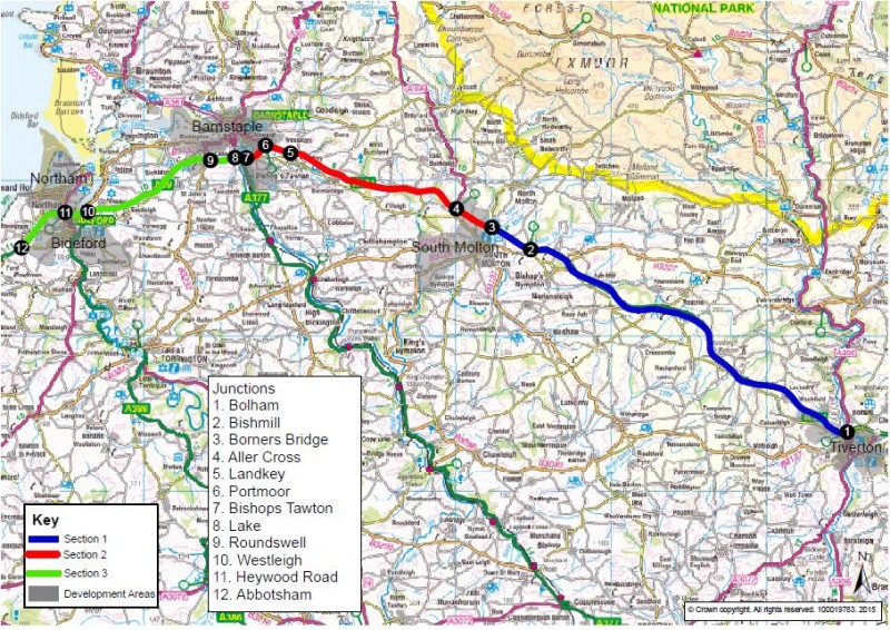 The NDLR study area map