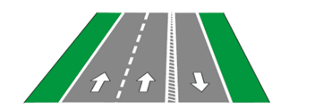 Lane configuration