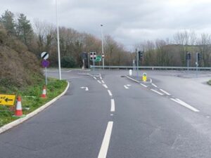 Junction approach from Westward Ho!