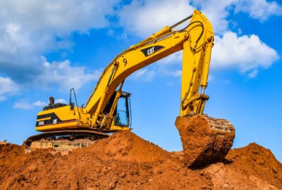 Photo of an excavator/digger