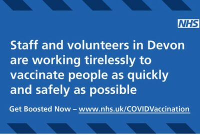 advert to promote vaccine take up