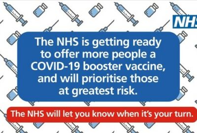 The NHS is getting read to offer more people a booster vaccine and will prioritise those in greatest risk. The NHS will let you know when it is your turn.
