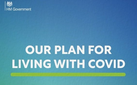 The government's 'Living with Covid' plan