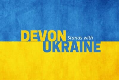 Devon stands with Ukraine