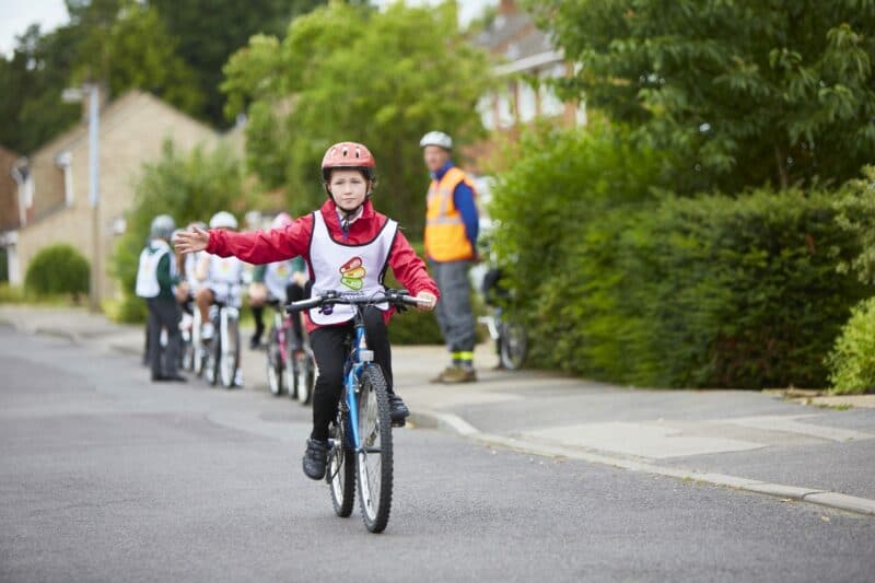 Bikeability cycle training