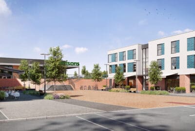 Cranbrook Town Square artists impression