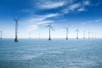 off shore wind turbines