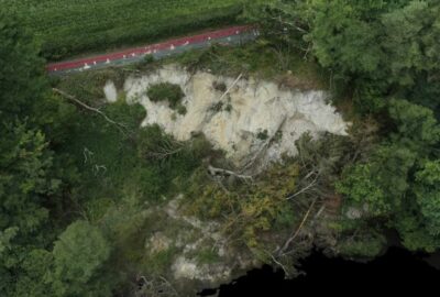 Landslip at Ashburton Road