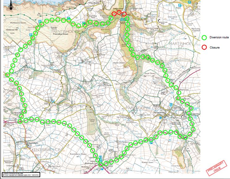 Emergency closure of bridge at Martinhoe in North Devon - News 