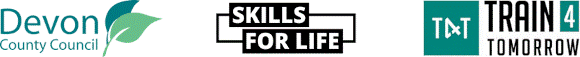 Skills For Life and Train4Tomorrow logos