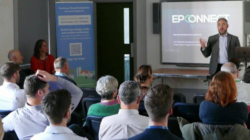 Launch event for Decarbonise Devon