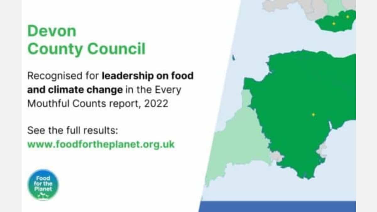 Devon County Council recognised for climate 'leadership' News