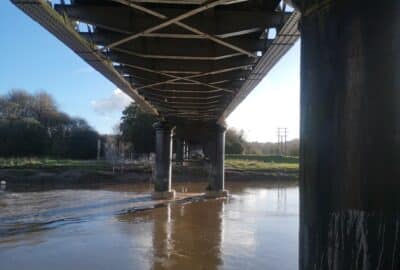 Underside of Rock park Bridge
