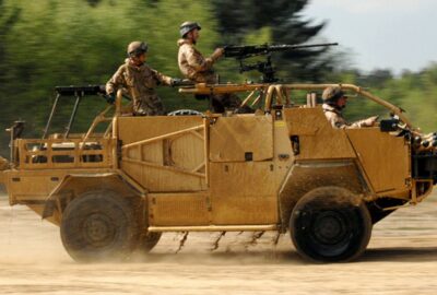 Jackal military vehicle